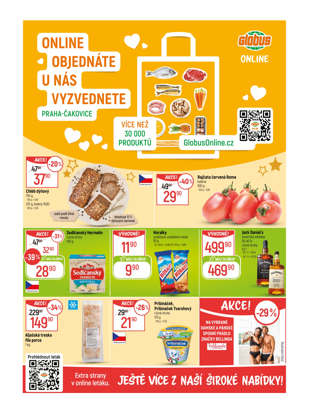 Leták Globus leták Praha - Čakovice - strana 2