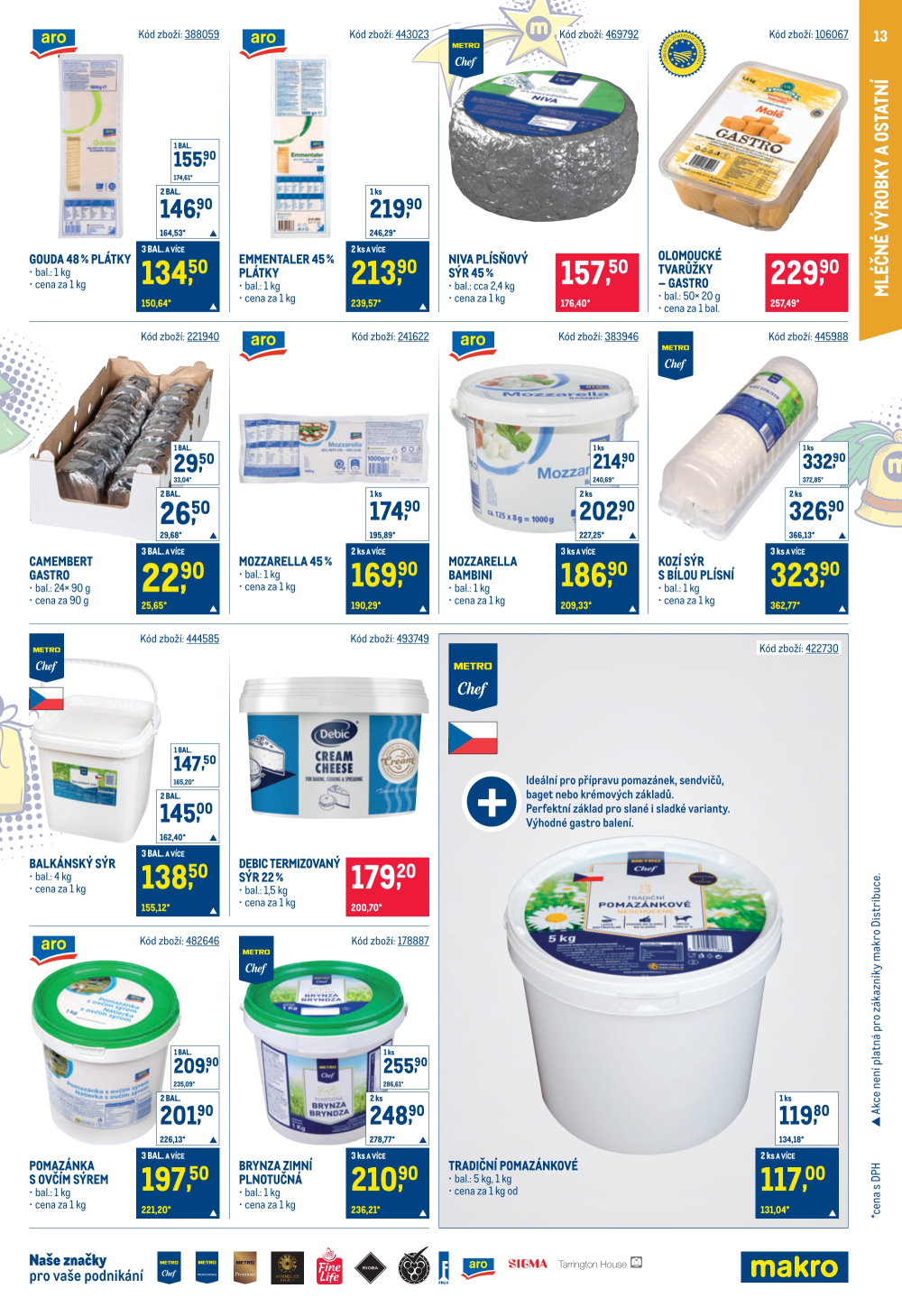 Leták Makro leták - Gastronomie - strana 13