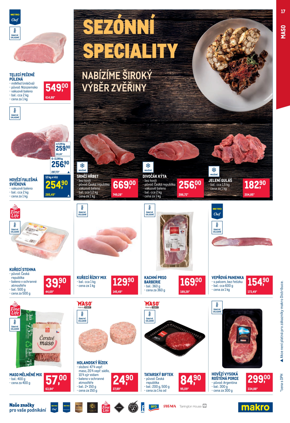 Leták Makro leták - Potraviny - strana 17