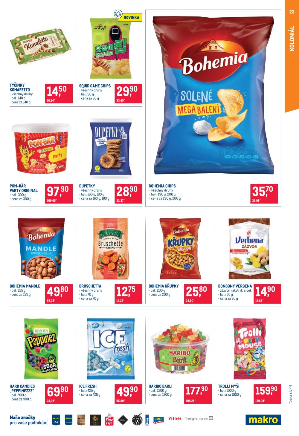 Leták Makro leták - Potraviny - strana 23