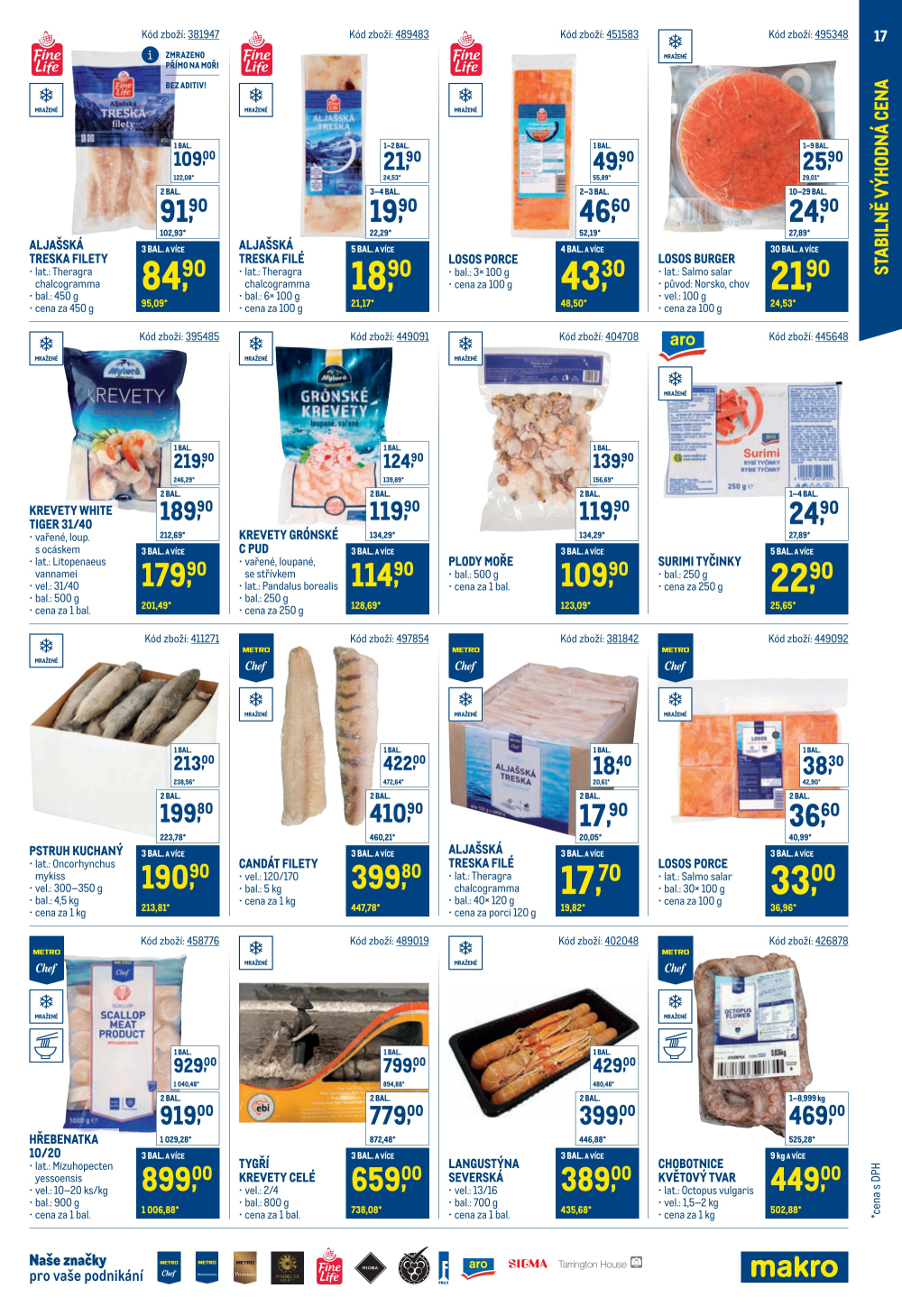 Leták Makro leták - Stabilně výhodná cena - strana 17