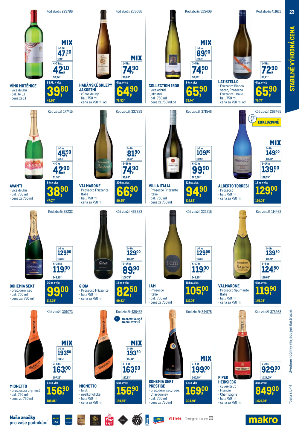 Leták Makro leták - Stabilně výhodná cena - strana 23