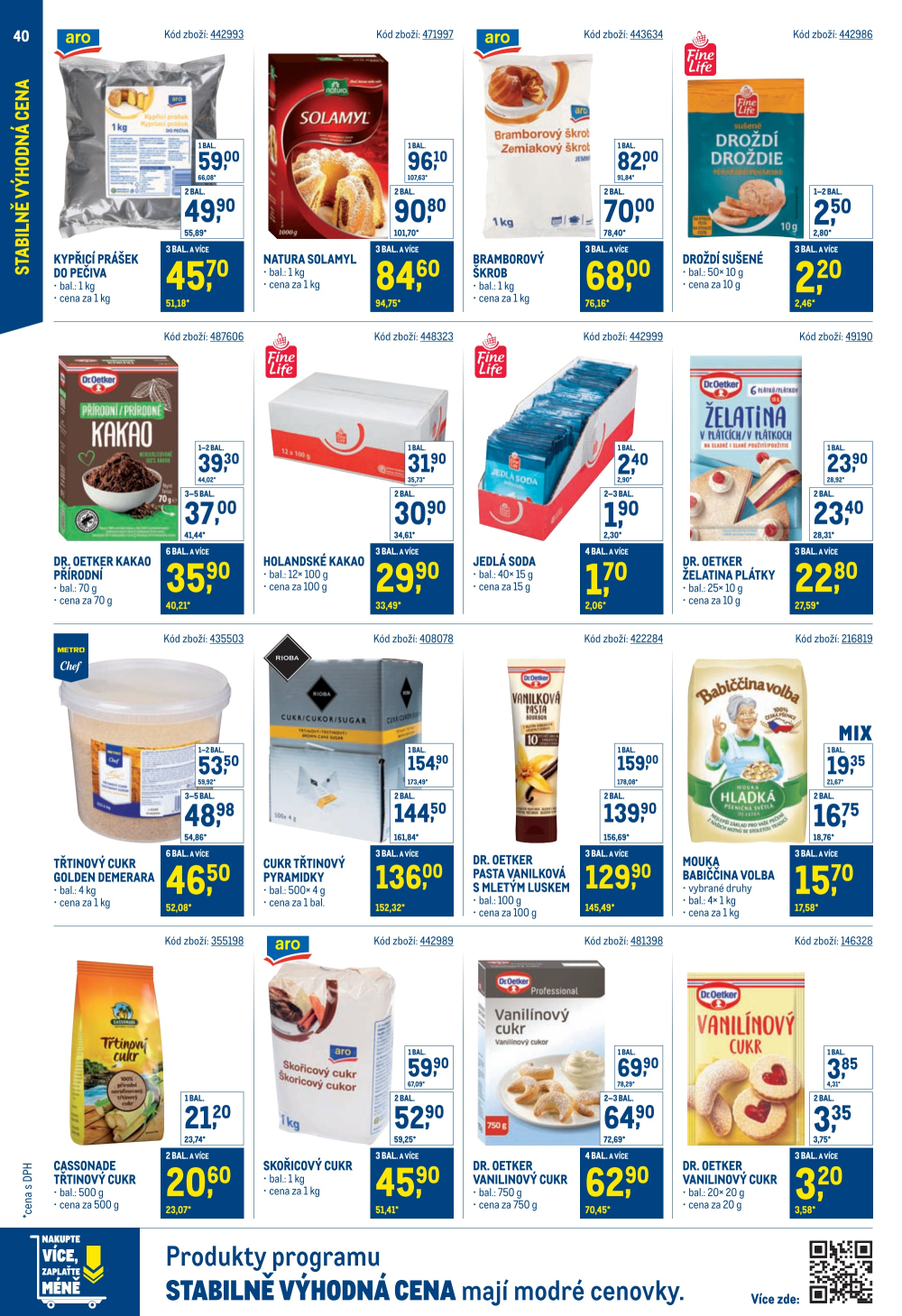 Leták Makro leták - Stabilně výhodná cena - strana 40