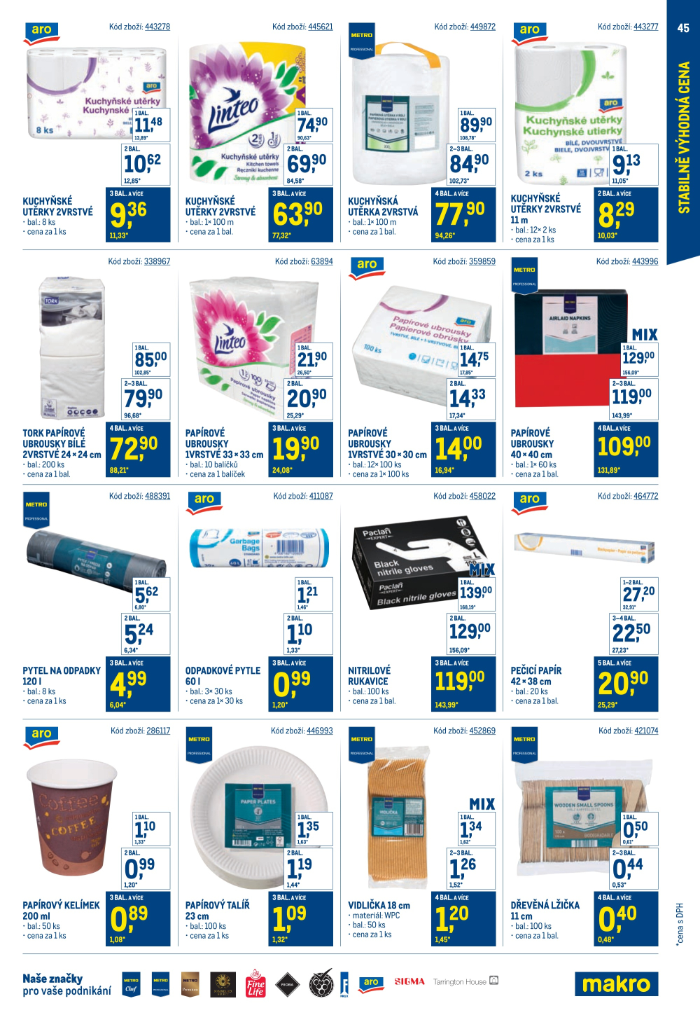 Leták Makro leták - Stabilně výhodná cena - strana 45