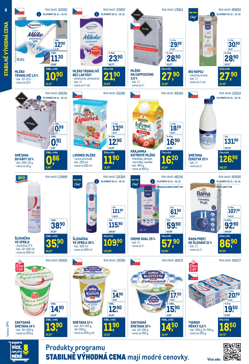 Leták Makro leták - Stabilně výhodná cena - strana 8