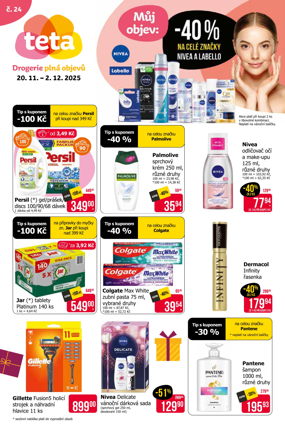 Leták Teta drogerie leták - strana 1