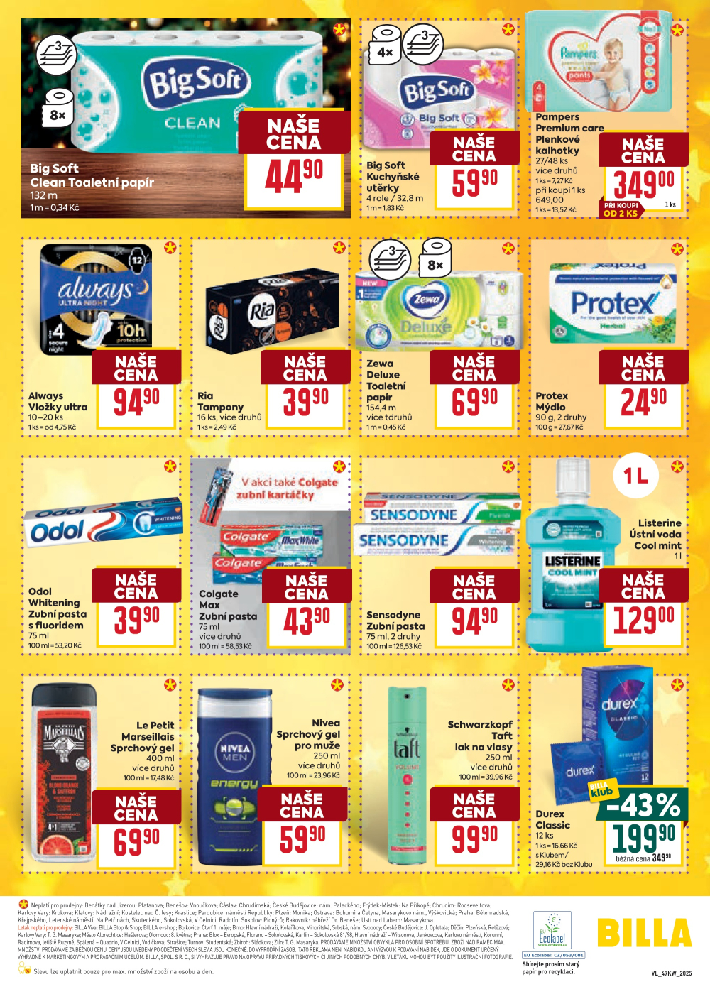 Leták BILLA velký leták - strana 42