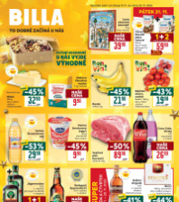 Akční leták BILLA malý 