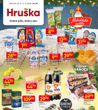 Akční leták Hruška 