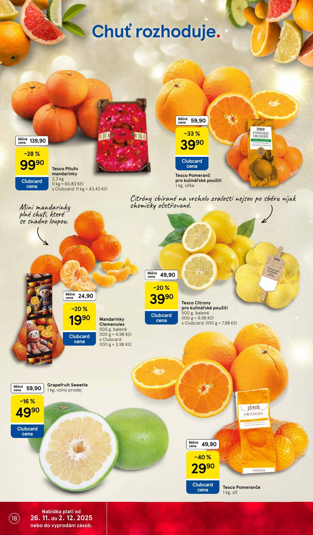 Leták Tesco hypermarket leták - strana 18