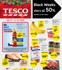 Akční leták Tesco hypermarket 