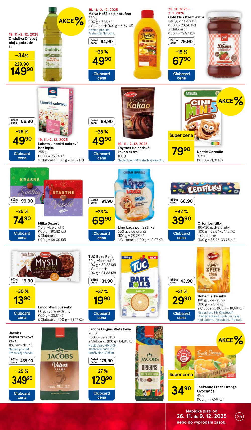 Leták Tesco hypermarket leták - strana 25