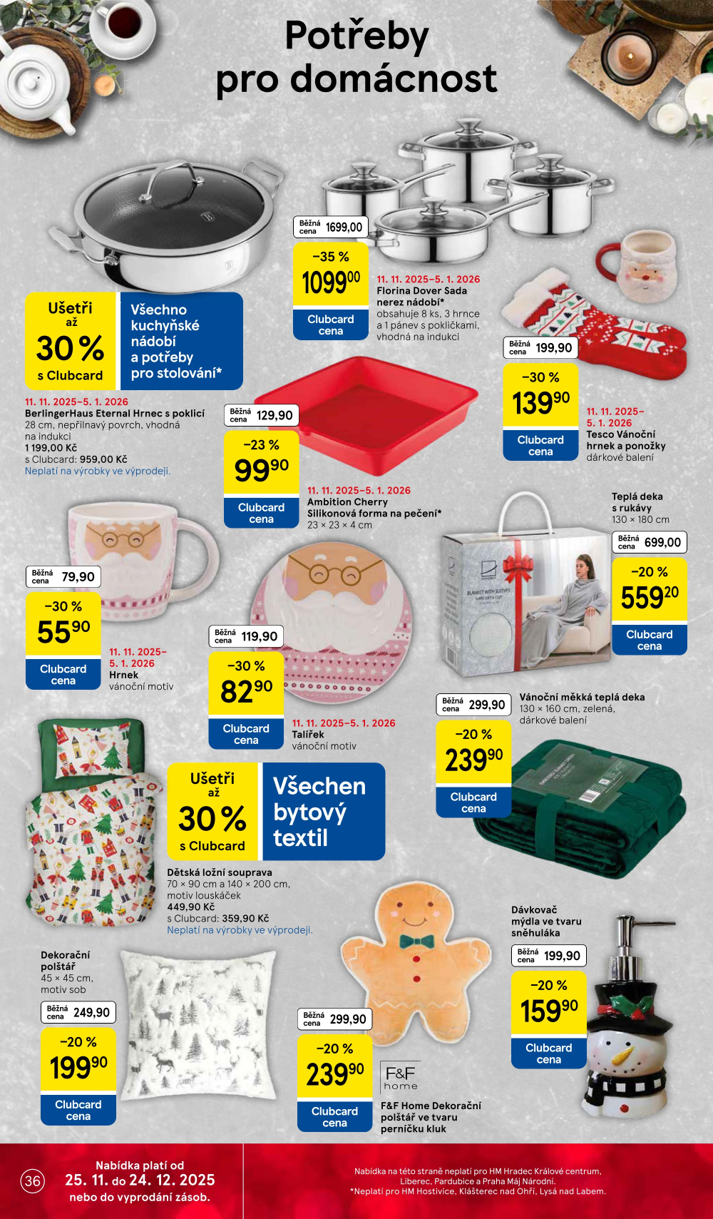 Leták Tesco hypermarket leták - strana 36