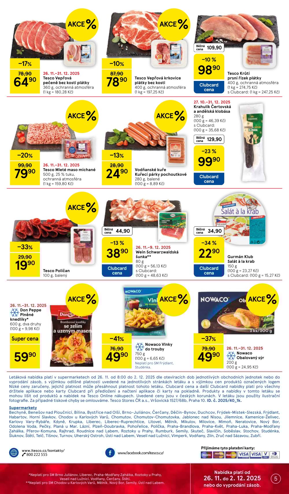 Leták Tesco supermarket leták - strana 5