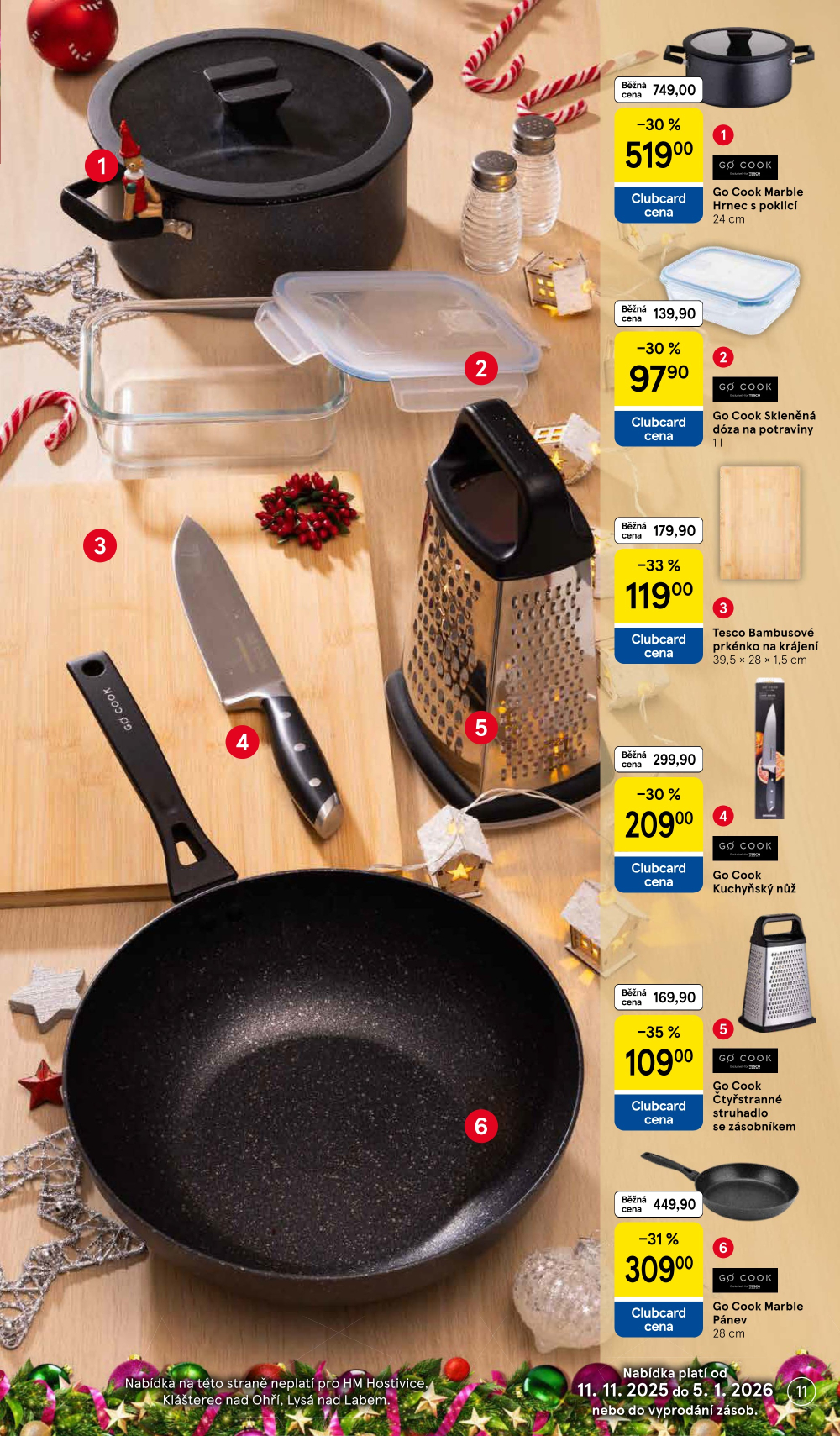 Leták Tesco hypermarket - Katalog vánoční inspirace - strana 11