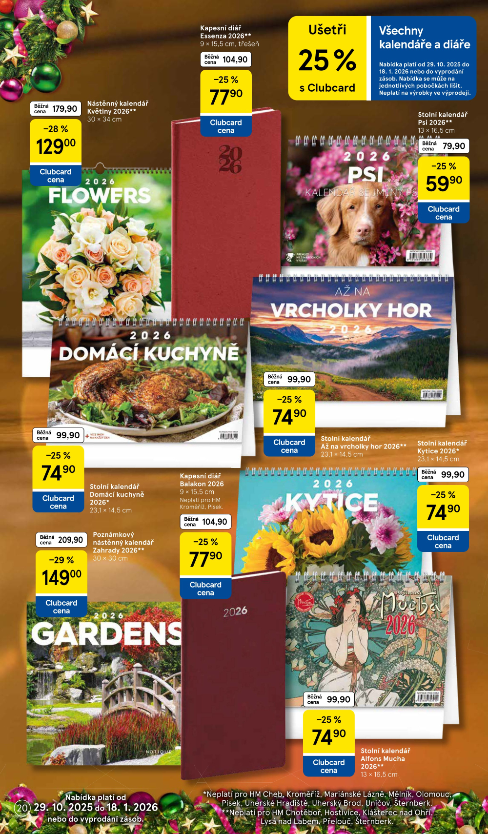 Leták Tesco hypermarket - Katalog vánoční inspirace - strana 20