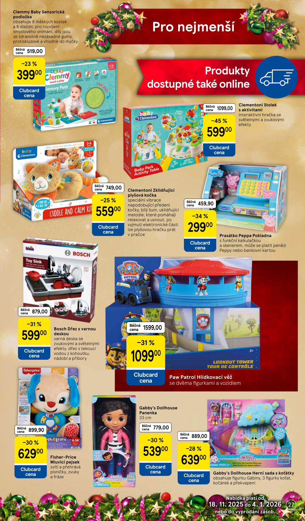 Leták Tesco hypermarket - Katalog vánoční inspirace - strana 27