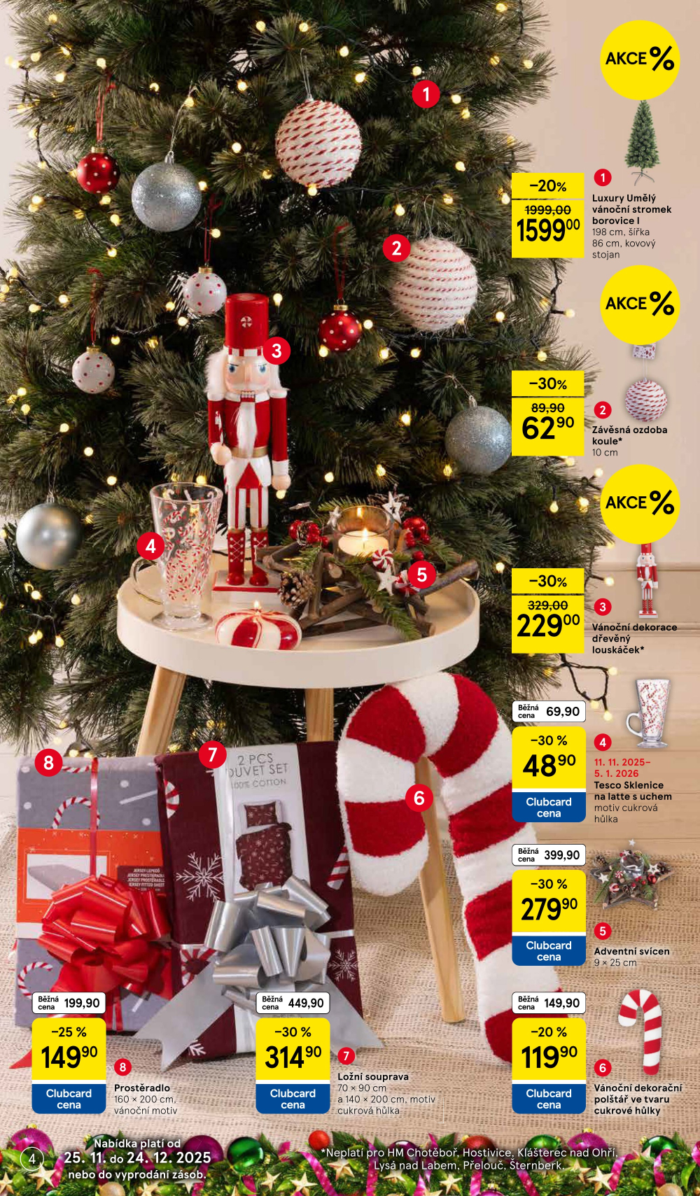Leták Tesco hypermarket - Katalog vánoční inspirace - strana 4