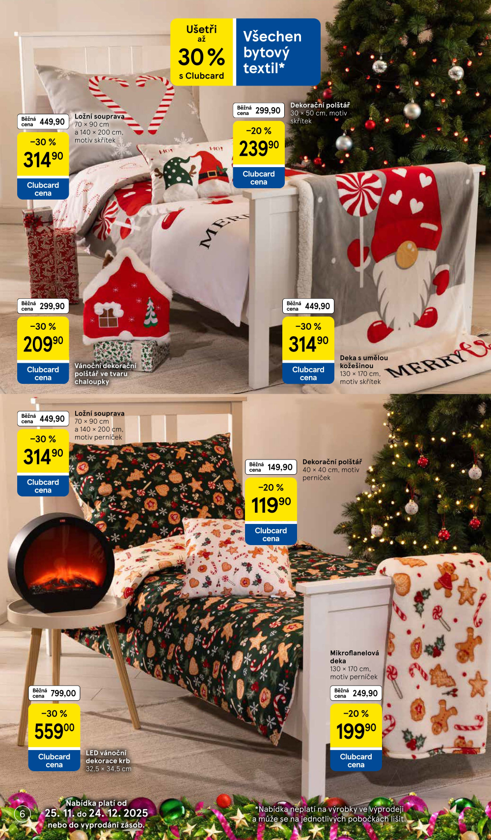 Leták Tesco hypermarket - Katalog vánoční inspirace - strana 6