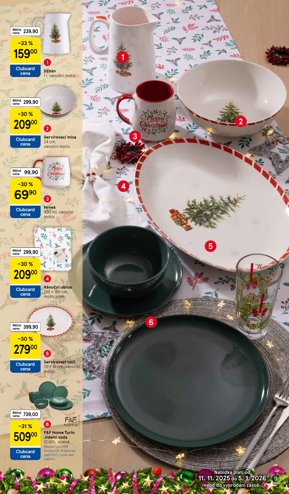 Leták Tesco hypermarket - Katalog vánoční inspirace - strana 9