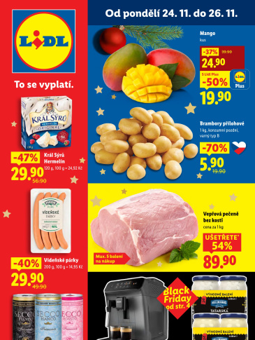 Lidl leták od pondělí