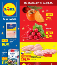 Akční leták Lidl  od čtvrtka