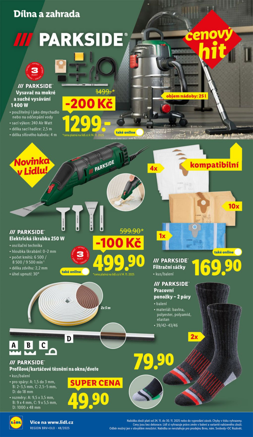 Leták Lidl leták - Nabídka spotřebního zboží - strana 12