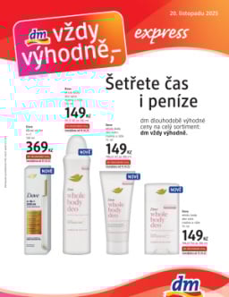 dm drogerie leták - journal expres
