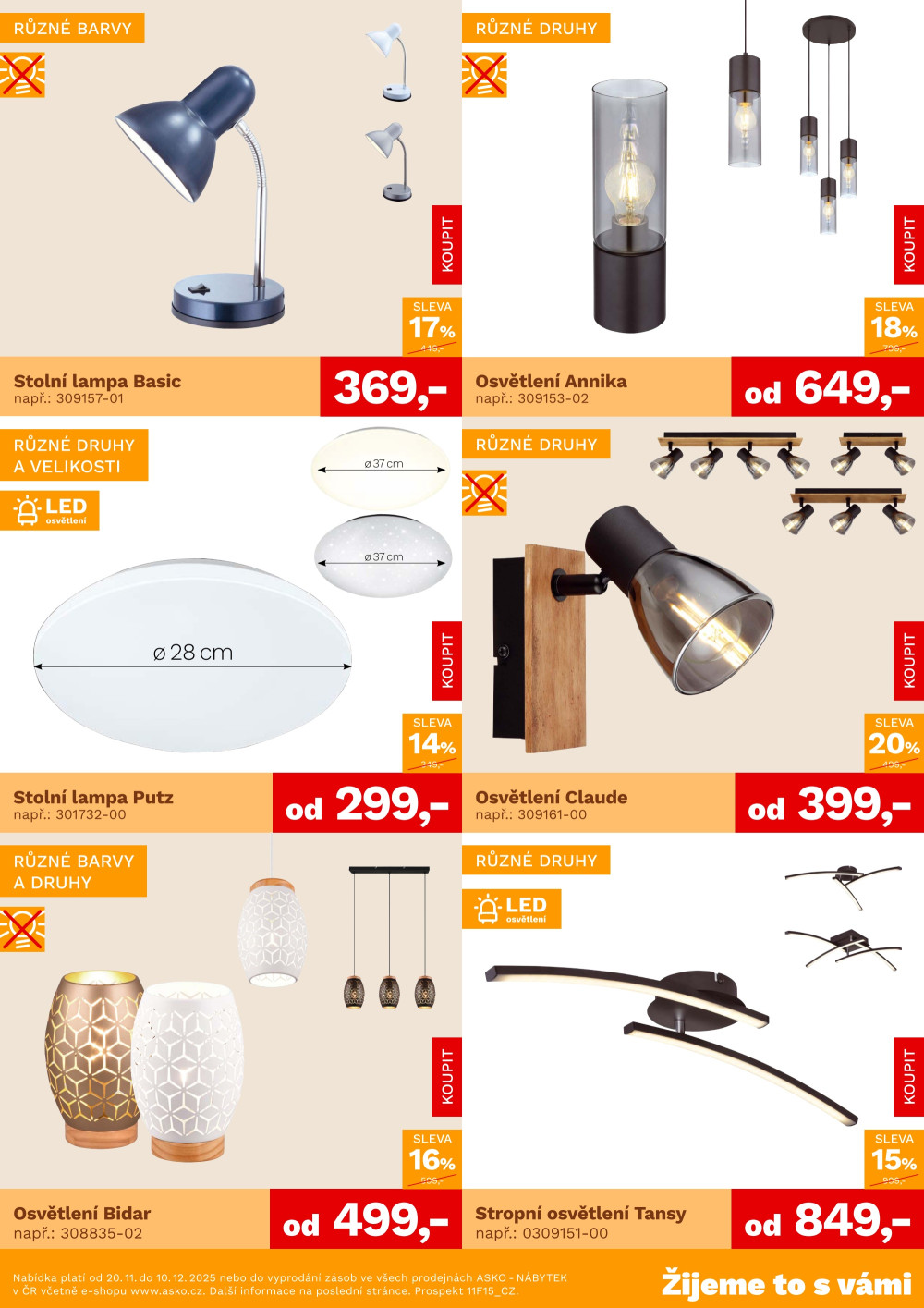 Leták ASKO nábytek leták - Bytové doplňky - strana 4