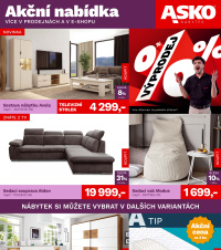 Akční leták ASKO nábytek  - Akční nabídka