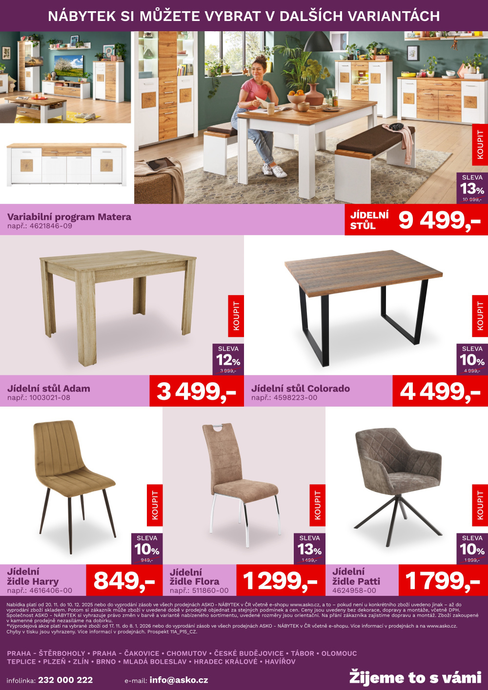 Leták ASKO nábytek leták - Akční nabídka - strana 4