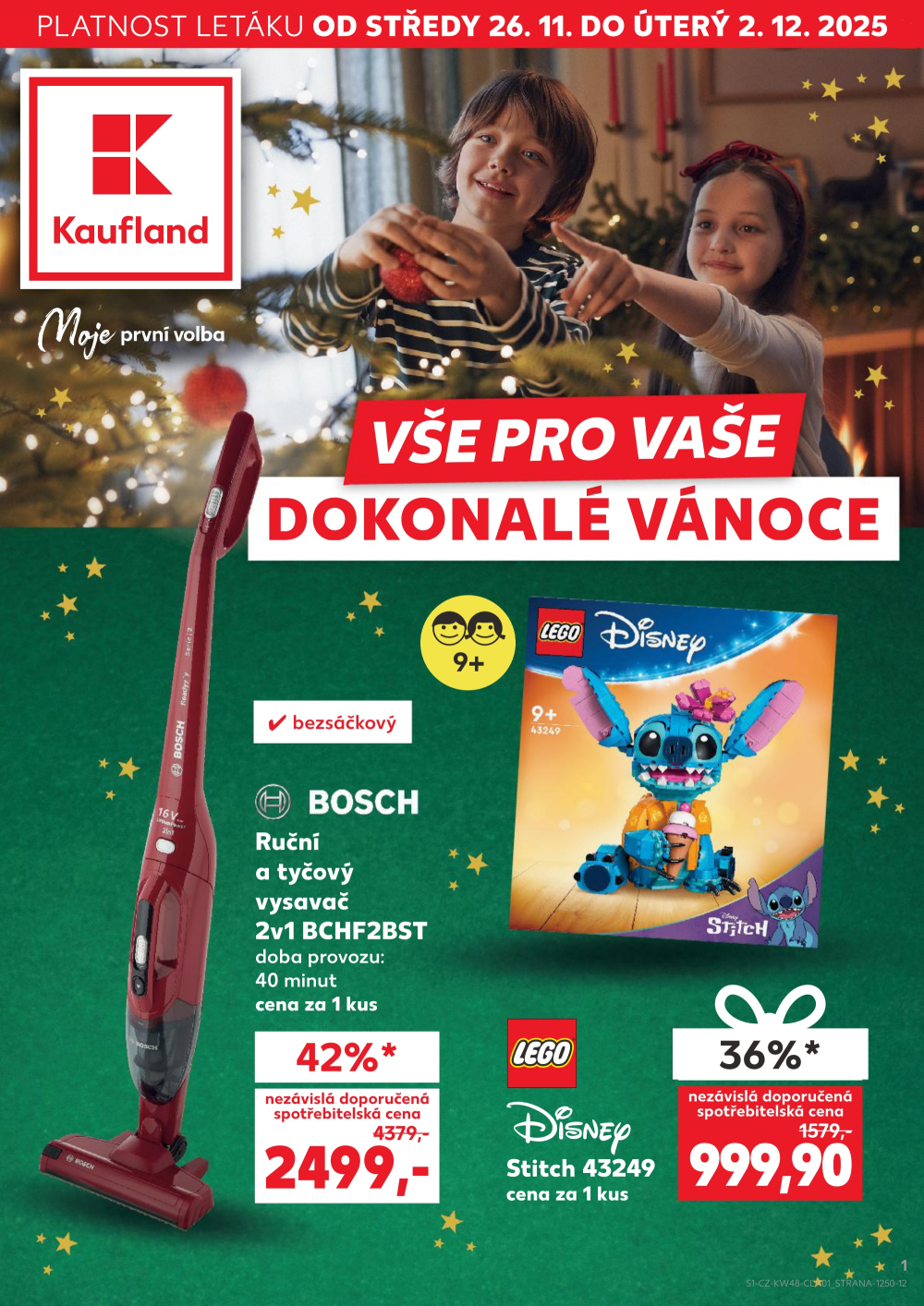 Leták Kaufland leták - Spotřební zboží - strana 1