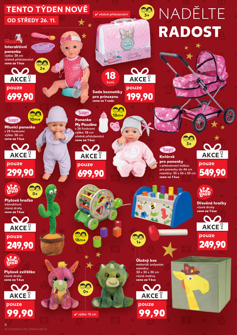 Leták Kaufland leták - Spotřební zboží - strana 4