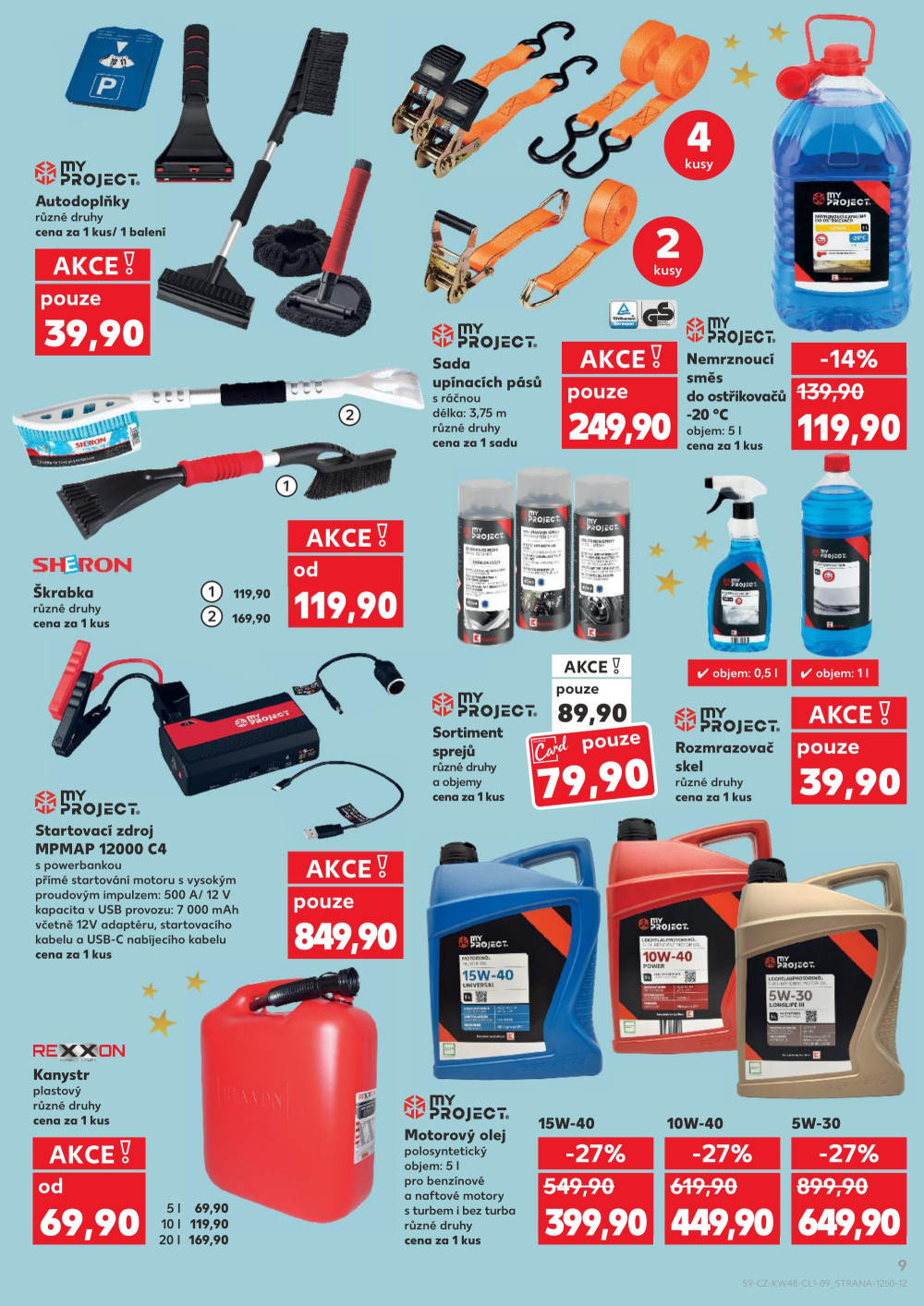 Leták Kaufland leták - Spotřební zboží - strana 9