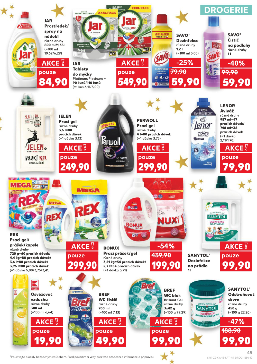 Leták Kaufland leták Ostrov - strana 45