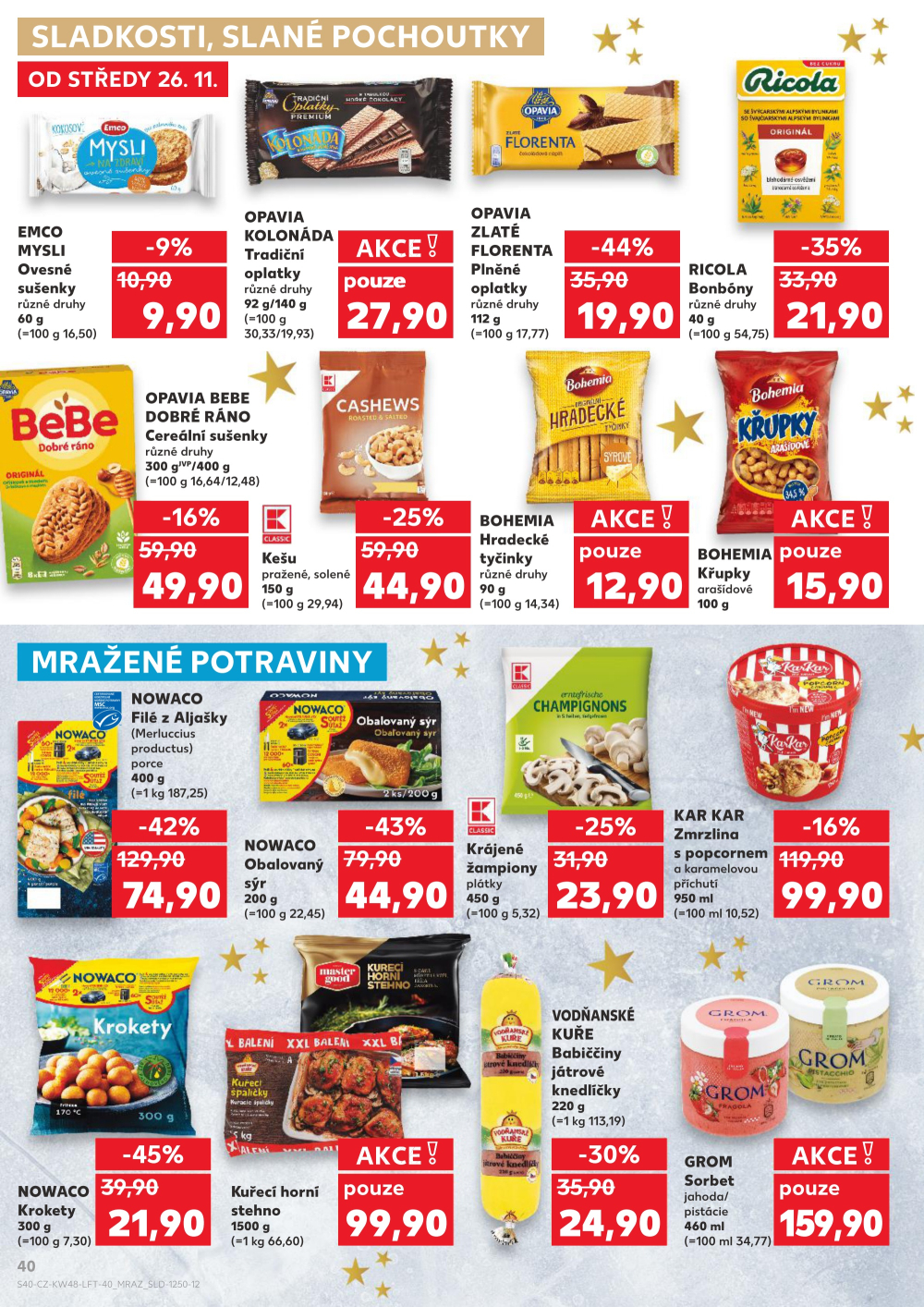 Leták Kaufland leták Chomutov - Otvice - strana 40