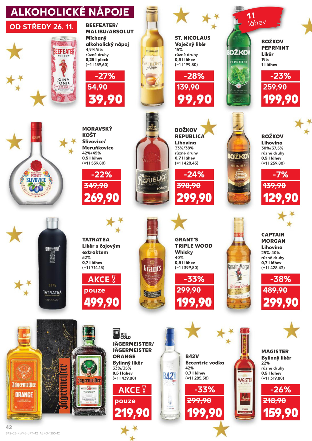 Leták Kaufland leták Praha 6 - Podbaba - strana 42