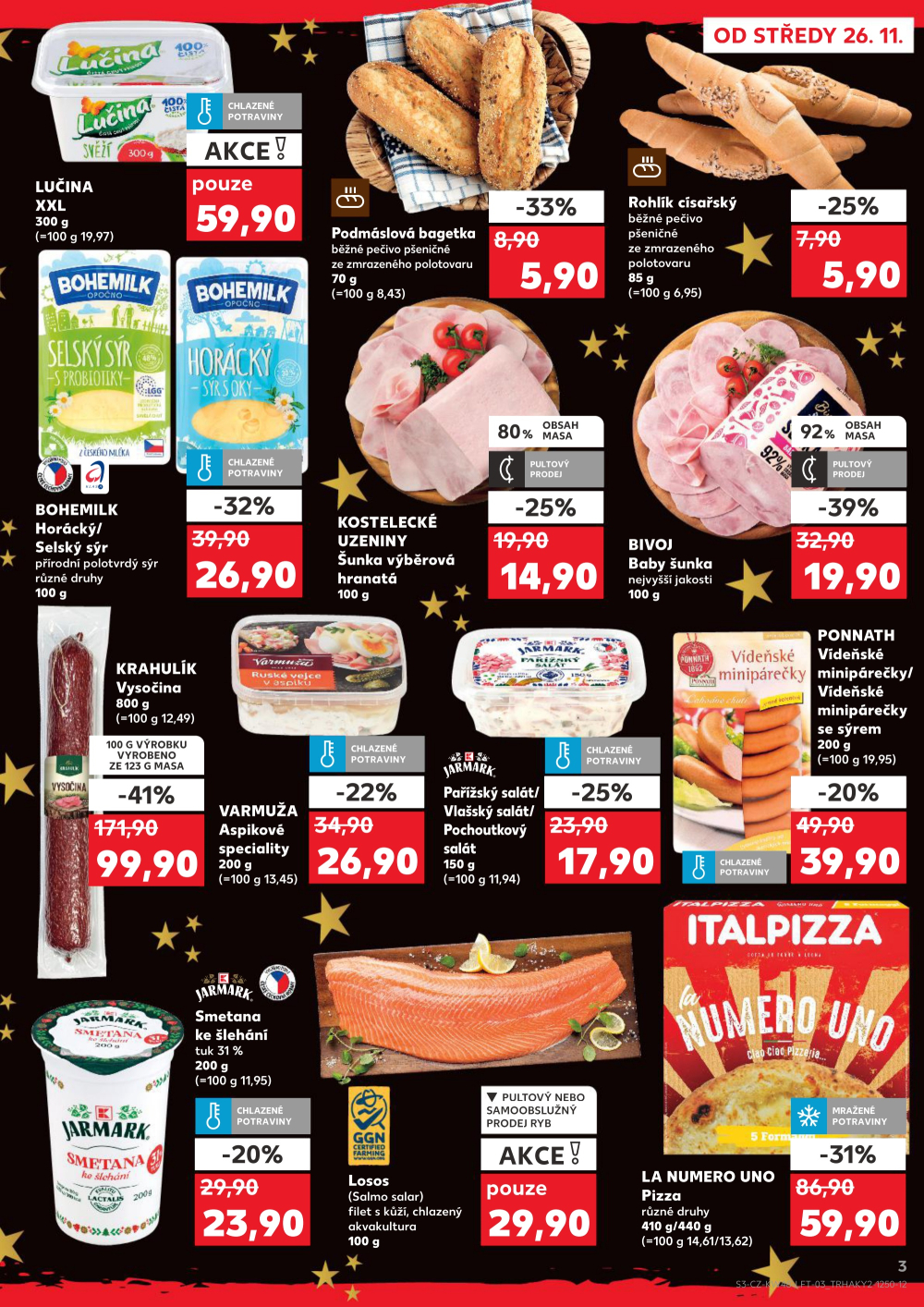 Leták Kaufland leták Prostějov, Okružní ulice - strana 3