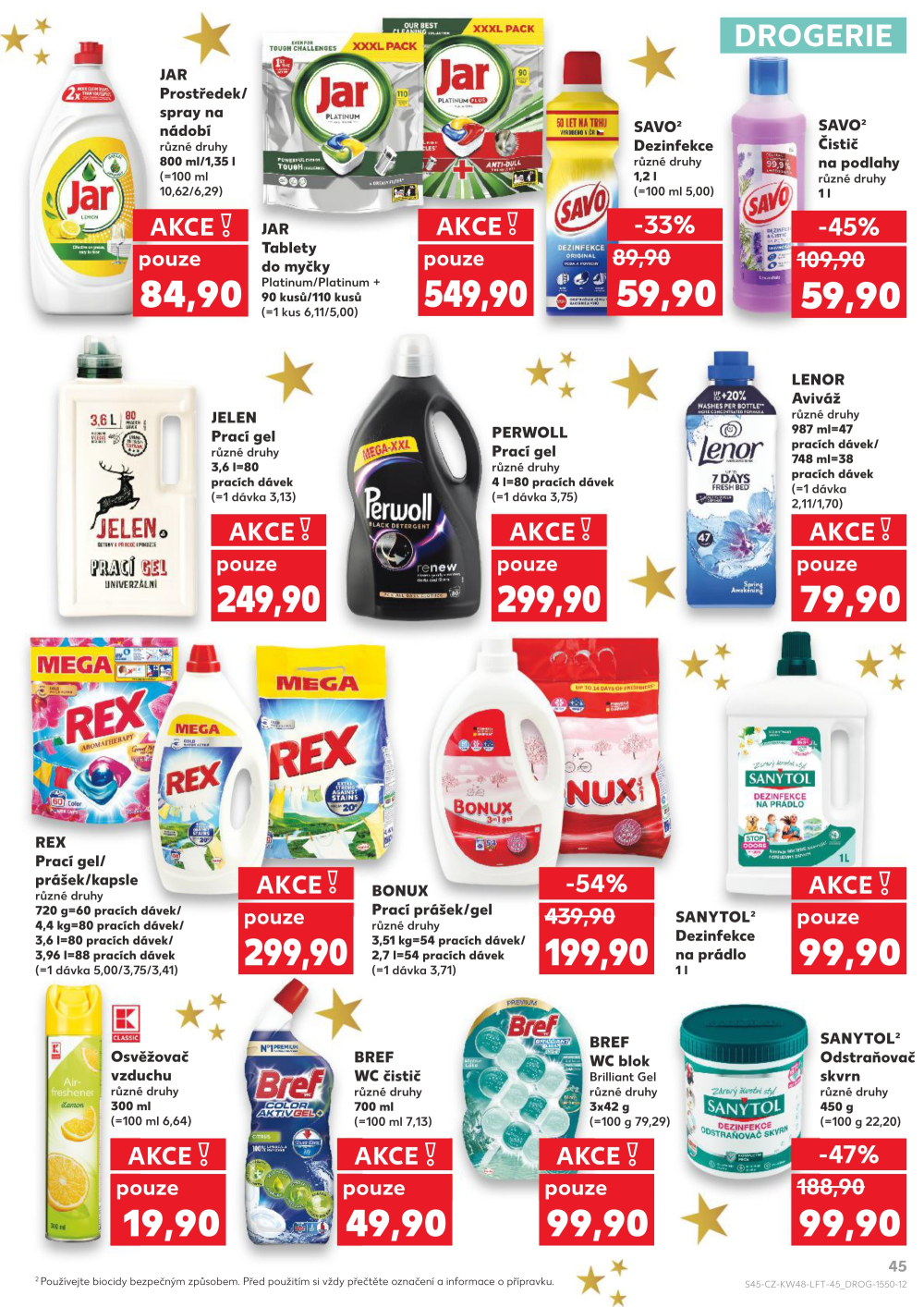 Leták Kaufland leták Praha 6 - Vypich - strana 45