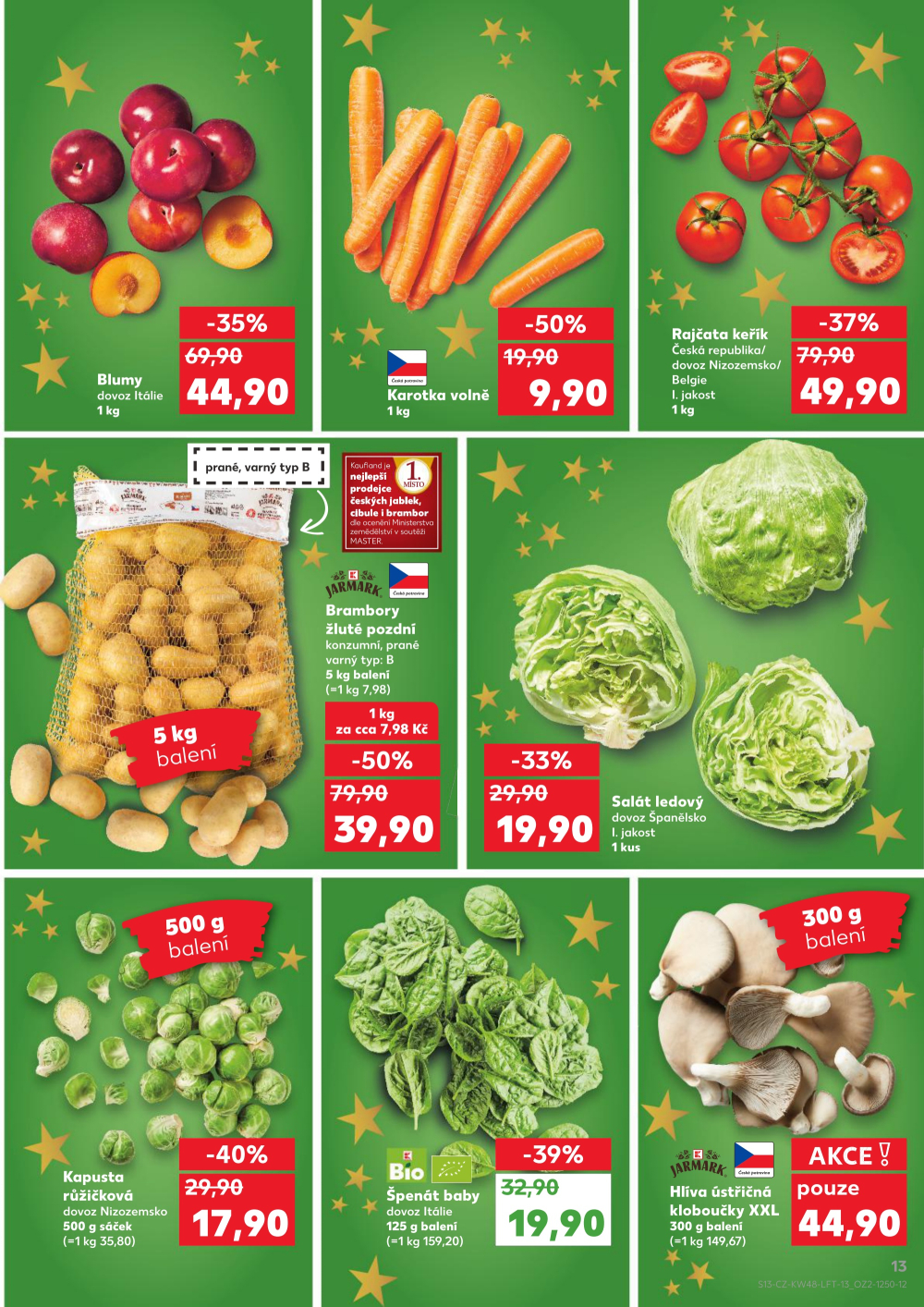 Leták Kaufland leták Praha 4 - Modřany - strana 13