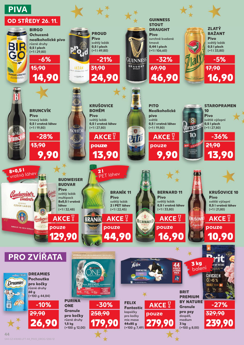 Leták Kaufland leták Brno - Ponava - strana 44