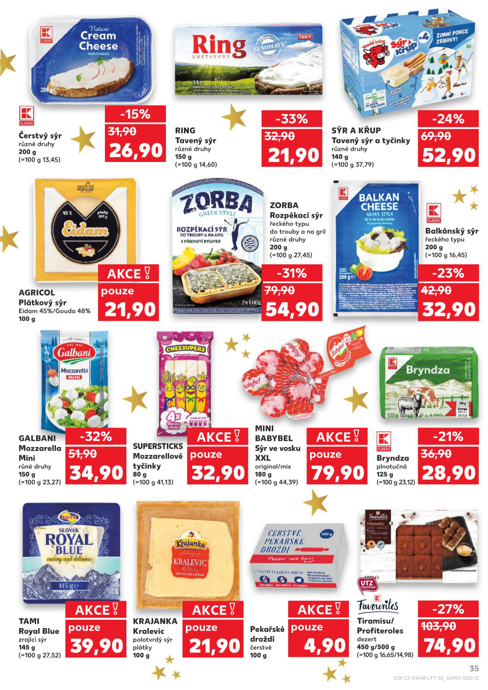 Leták Kaufland leták Praha 4 - Michle - strana 35