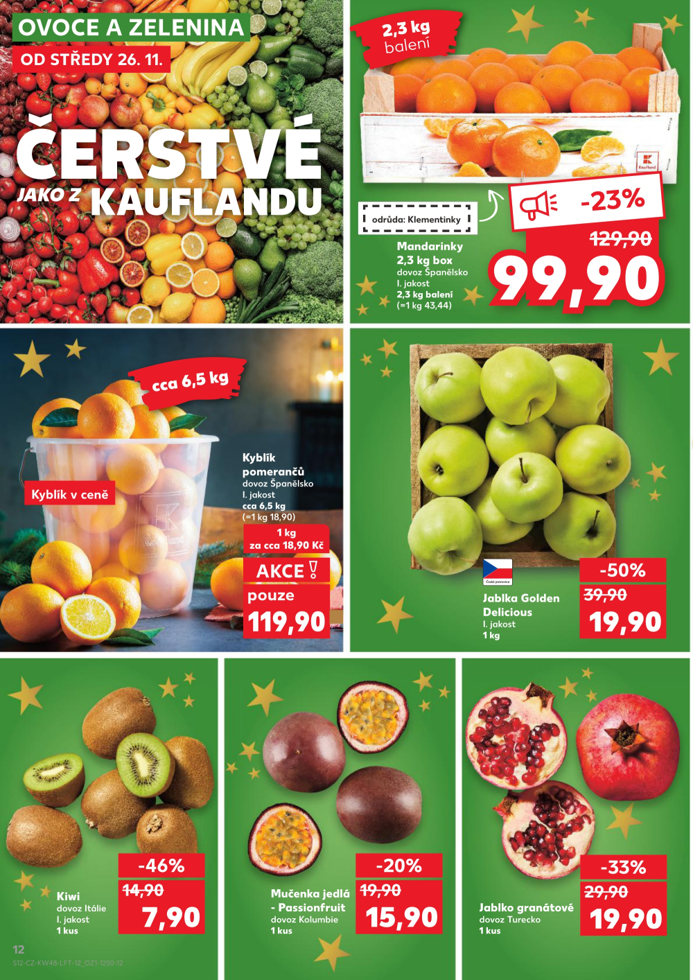 Leták Kaufland leták Praha 8 - Libeň - strana 12