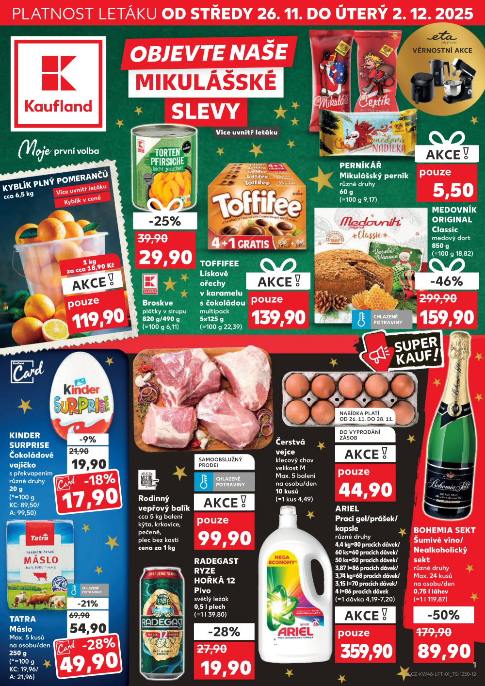Leták Kaufland leták Olomouc, Štursova - strana 1