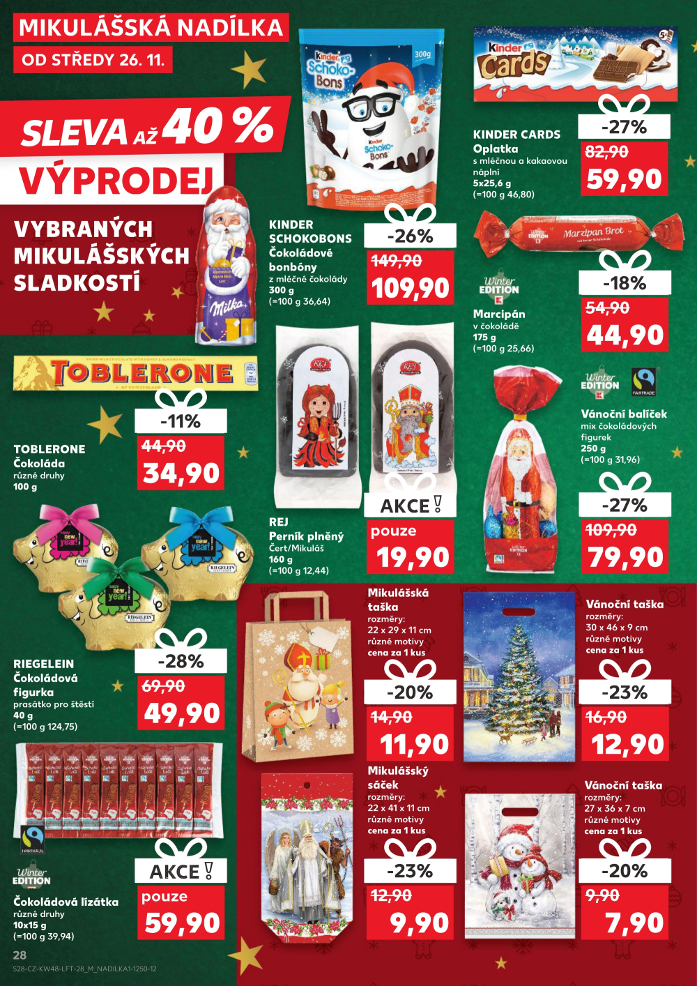 Leták Kaufland leták Olomouc, Štursova - strana 28