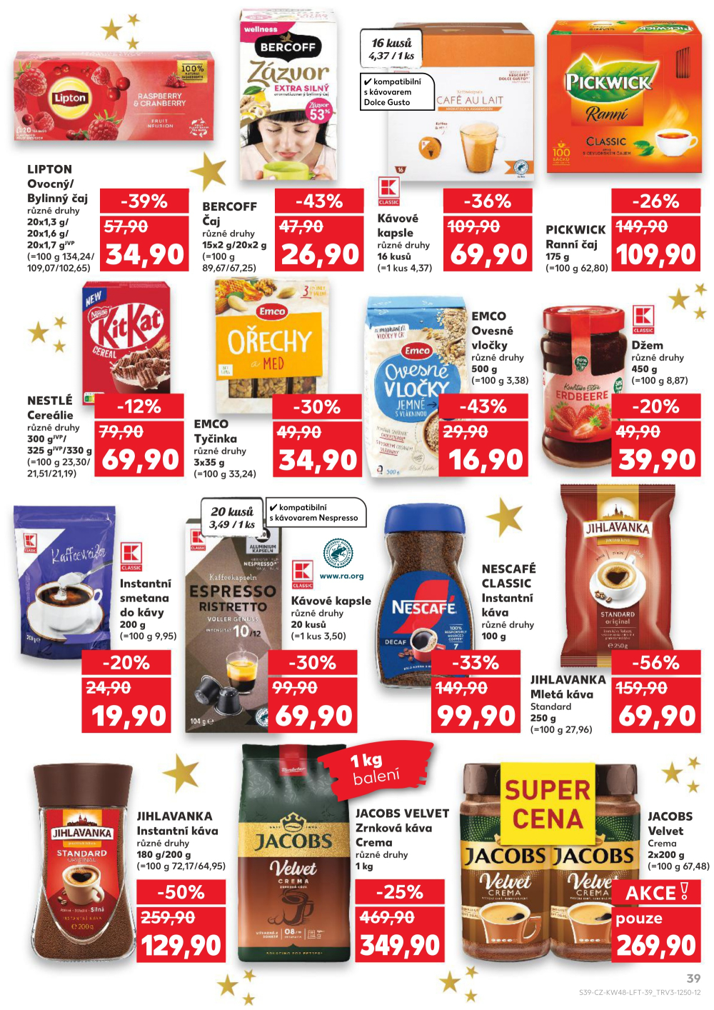 Leták Kaufland leták Olomouc, Štursova - strana 39