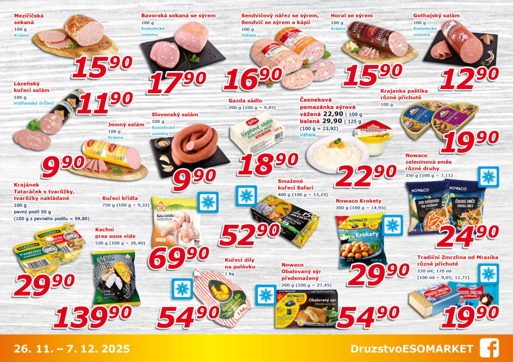 Leták ESO MARKET leták - strana 3