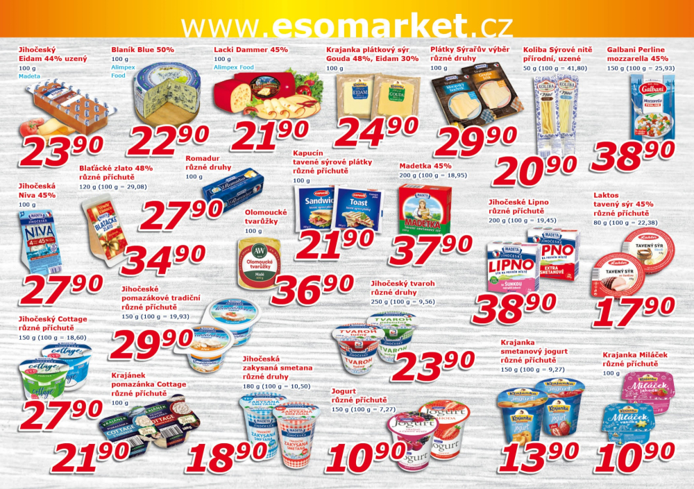 Leták ESO MARKET leták - strana 4