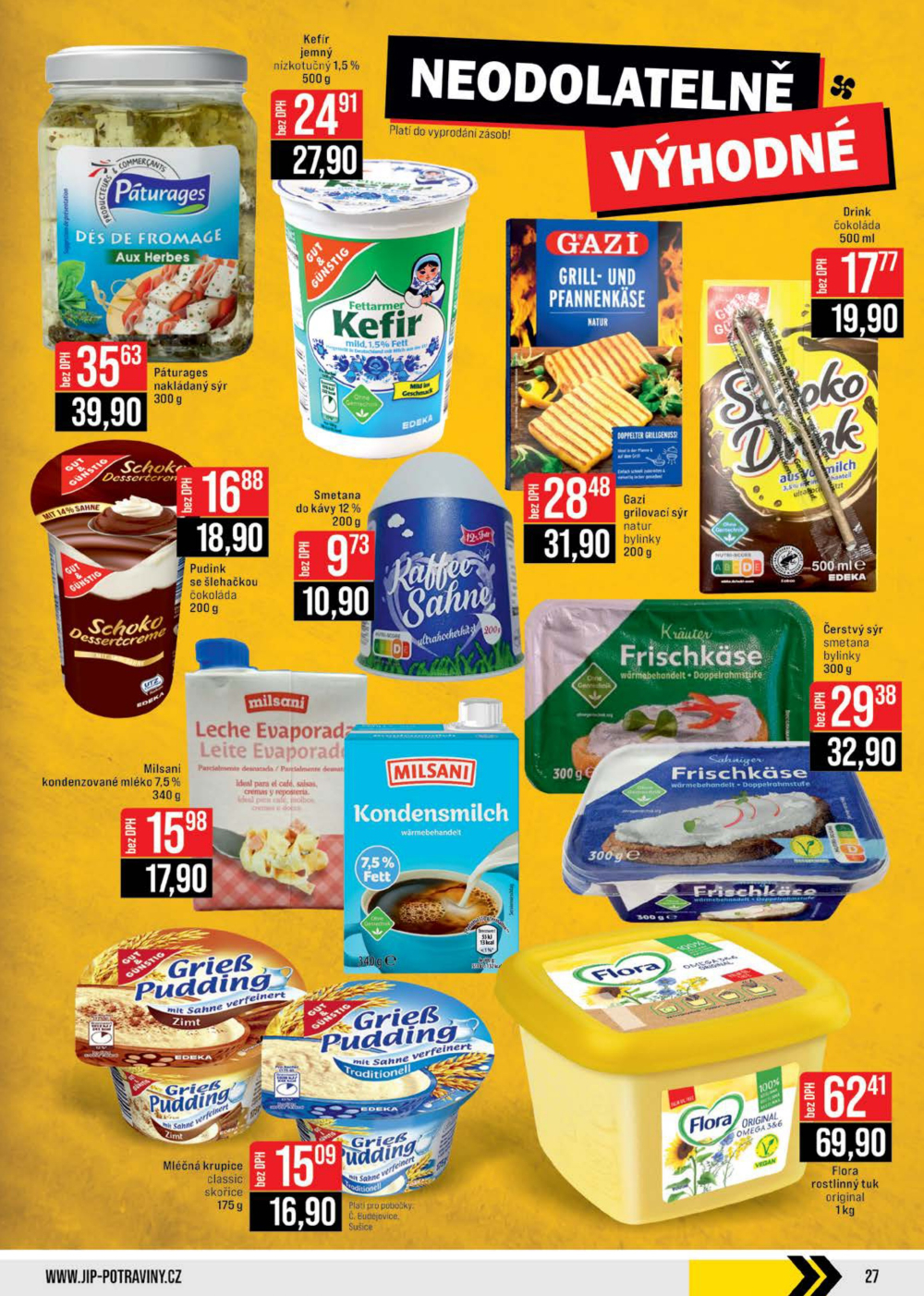 Leták JIP leták CC Cash & Carry - České Budějovice, Most, Náchod, Svoboda nad Úpou, Sušice - strana 27