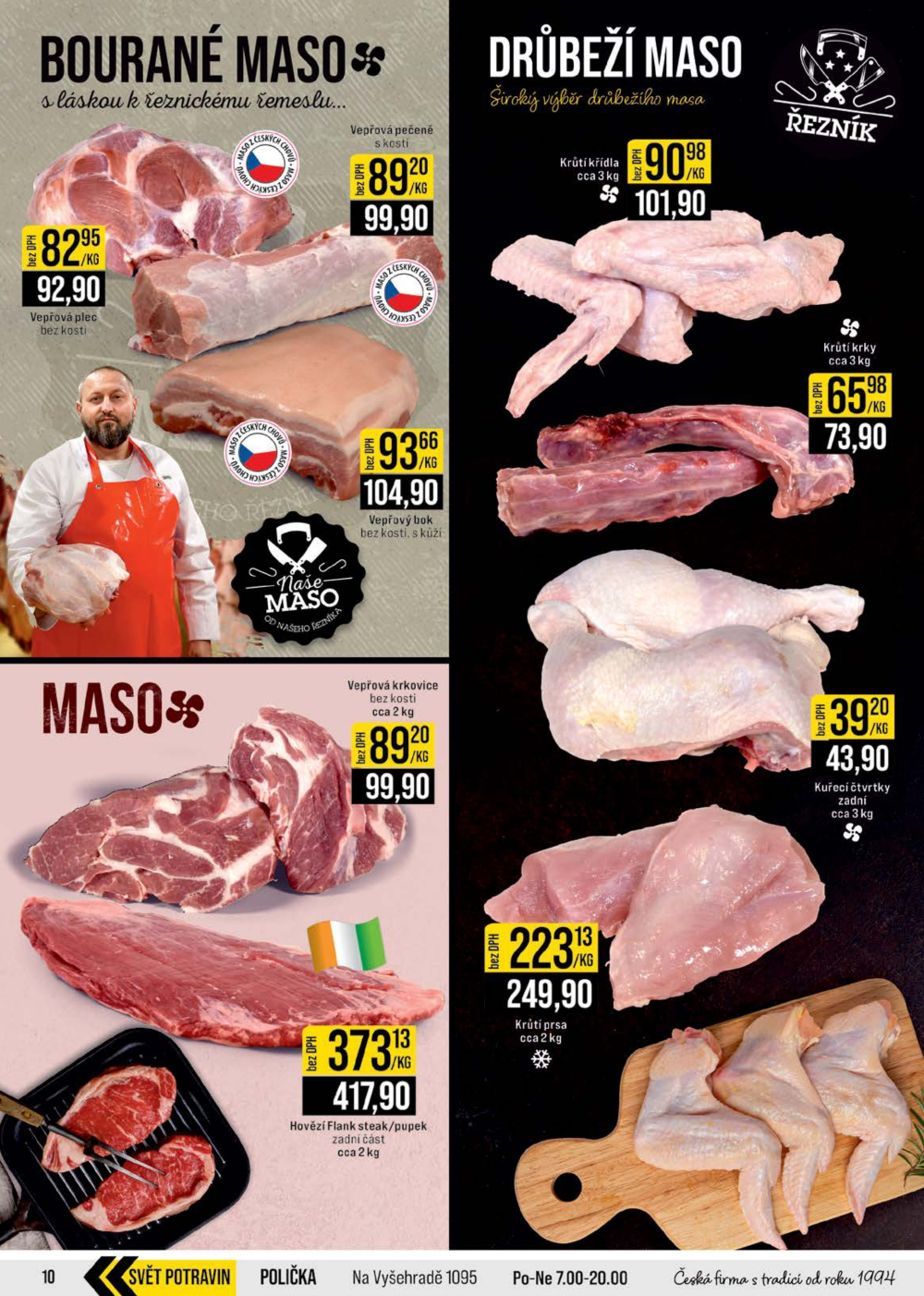 Leták JIP leták CC Cash & Carry - Brno, Ostrava, Praha, Polička, Olomouc, Karlovy Vary, Zlín, Jilemnice, Pardubice - strana 10